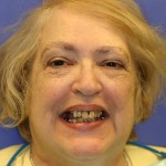 Photo of a smiling middle-aged woman