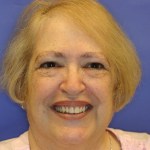 Photo of a smiling middle-aged woman