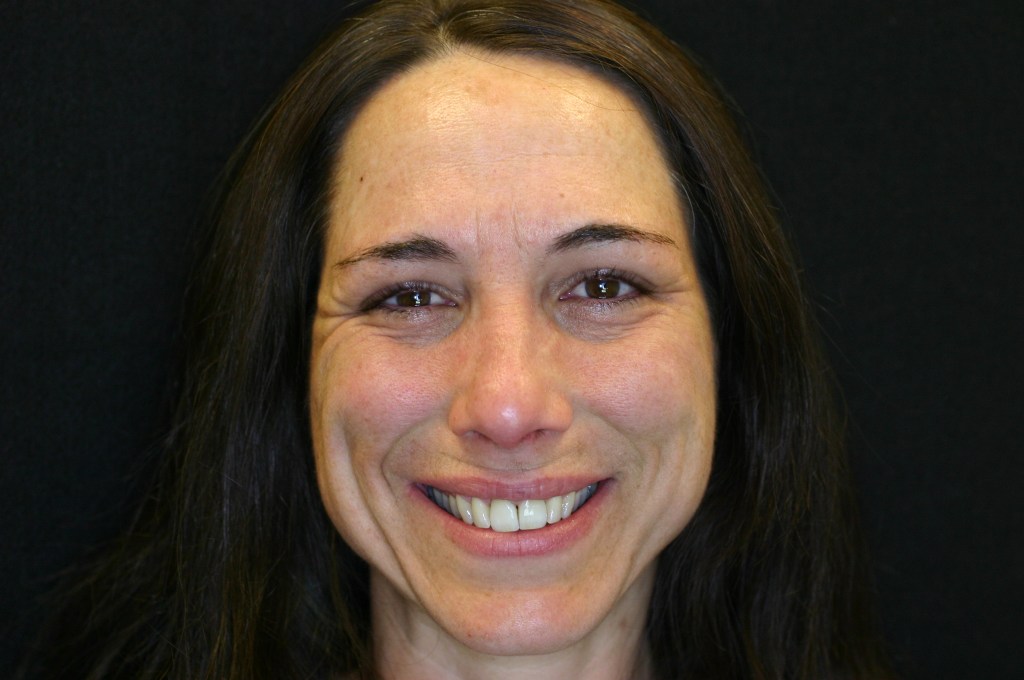Photo of a smiling woman