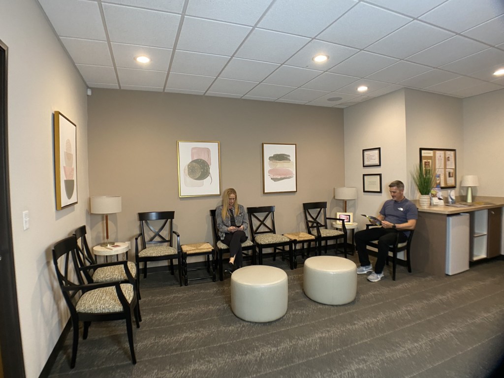ArdentCare Office waiting room
